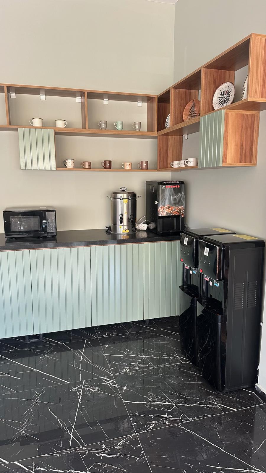 Çay ocağı kahve makinesi ve semaver
